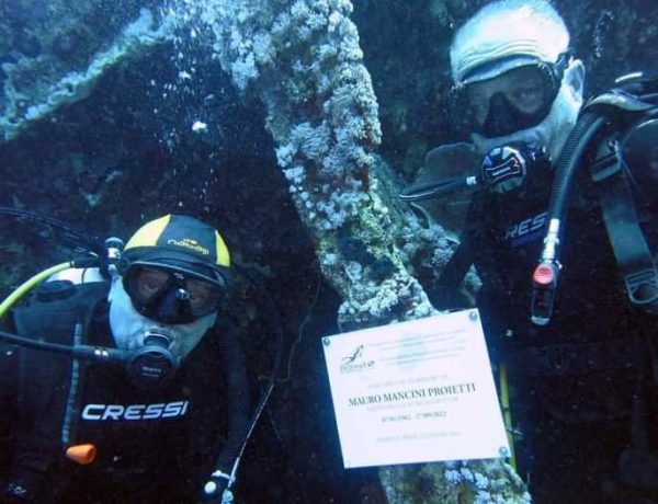 Una targa in fondo al mare Il gruppo sub a Sharm ricorda Mancini Proietti