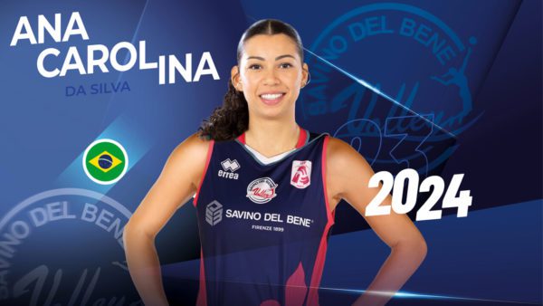 Ana Carolina Da Silva è il nuovo rinforzo per la Savino Del Bene nella Volley A1 femminile.