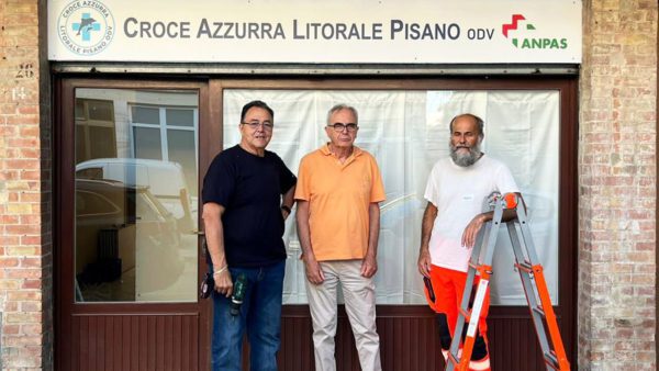 La Croce Azzurra Litorale Pisano inaugura la sua sede operativa a Tirrenia