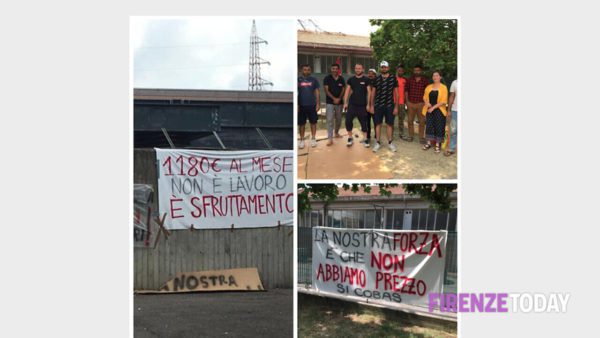 Mondo Convenienza: senza il contratto della logistica, protesta continua senza sosta / FOTO