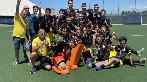 L'HC Bra si aggiudica il titolo di campione d'Italia di hockey presso gli impianti sportivi del Cus Pisa