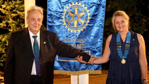 Caterina Pulselli diventa la nuova presidente del Rotary Club San Casciano Chianti