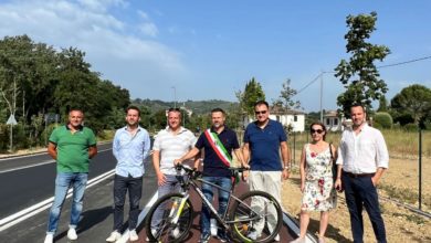 Inaugurata la nuova pista ciclabile ad Antella, un nuovo tratto per pedalare in sicurezza