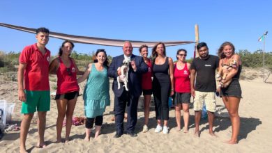 Inaugurata la nuova Dog beach a Marina di Grosseto