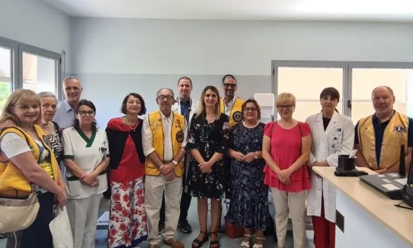 Donazione Lions: Frigoemoteca tecnologica all'Ospedale di Cortona Centro