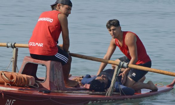 Il pronto intervento Soccorso ai turisti Esercitazione per i bagnini in torretta