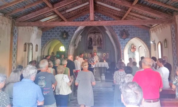 Grande partecipazione per la riapertura della cappella Bondielli 'degli scout'