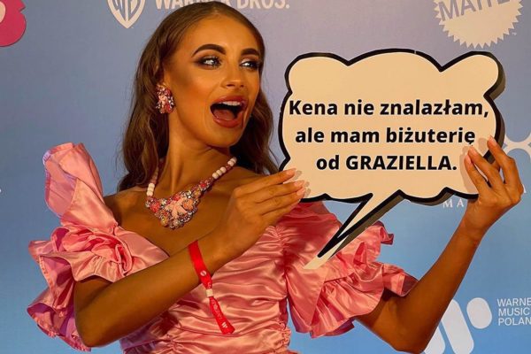 I gioielli di Graziella Braccialini alla premiere di “Barbie” a Varsavia