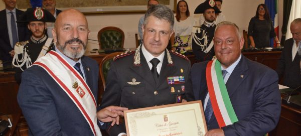 Grosseto Conferisce Cittadinanza Onoraria all'Arma dei Carabinieri
