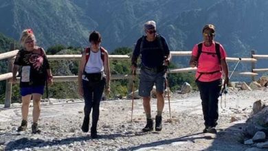 Il fascino delle montagne con il Cai Successo per il Colonnata Trek