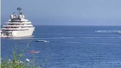 Yacht nell'area protetta Il panfilo dello sceicco nelle acque di Giannutri