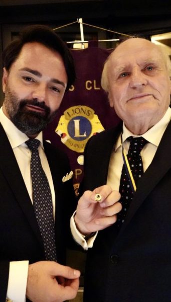 Lions Club Empoli, passaggio della campana al Golf Bellosguardo di Vinci