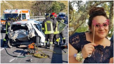 Il viaggio in Sicilia finisce in tragedia: Arianna Ceccatelli morta in un incidente, grave il marito