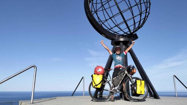 Sui pedali per aiutare l’Abio Tontoranelli raggiunge Capo Nord Raccolti oltre cinquemila euro