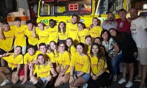 Misericordia, grande presenza alla cena benefica