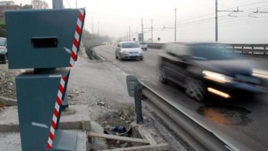 Installazione di un autovelox sulla Sr71 nel punto dell'incidente mortale di Federica Canetti.