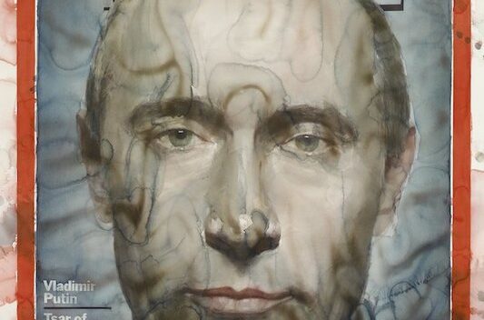 Da Putin a Zelensky: le potenti opere di Yan Pei-Ming in mostra a Palazzo Strozzi