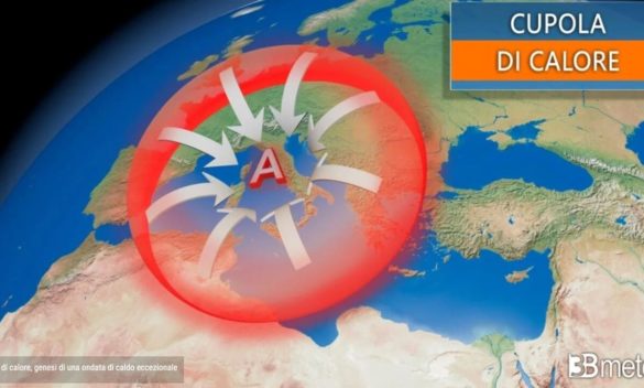 Ondata di caldo: l'Italia avvolta da un'insolita cupola di calore