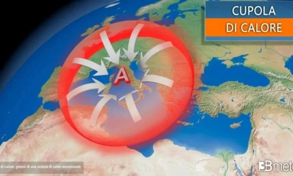 Ondata di caldo: l'Italia avvolta da un'insolita cupola di calore