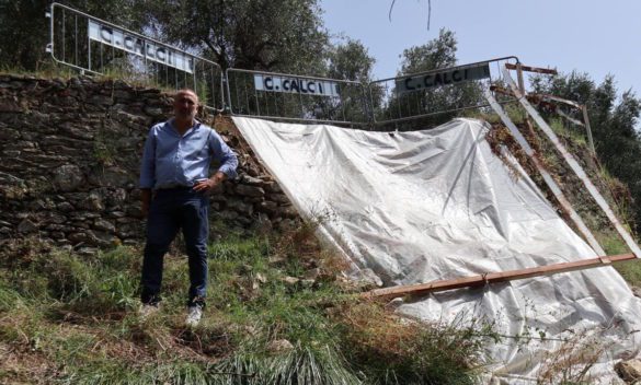 Avviano i lavori in via di Santa Lucia per mitigare il rischio idrogeologico del territorio.