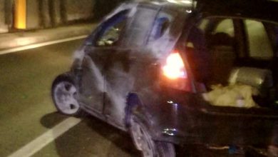 Incidente sulla Variante Aurelia: 27enne perde il controllo dell'auto e si schianta contro il muro della galleria di Montenero