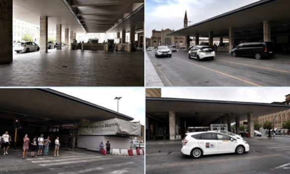 La pensilina della stazione finalmente rinnovata dopo quattro anni di lavori / FOTO