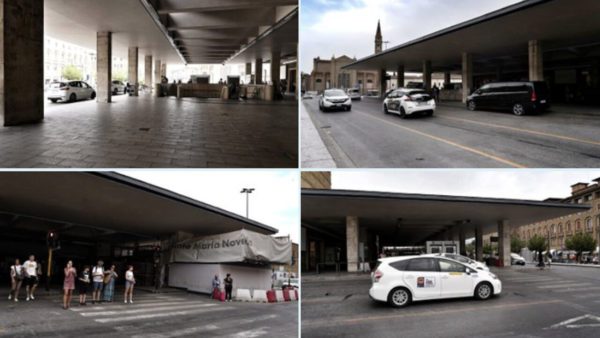 La pensilina della stazione finalmente rinnovata dopo quattro anni di lavori / FOTO