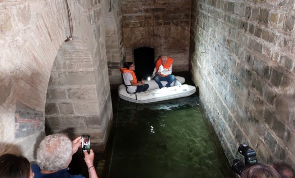 Riapertura del percorso pedonale sotto l'Arno: il "Corridoio Vasariano sotterraneo" rivive - FOTO