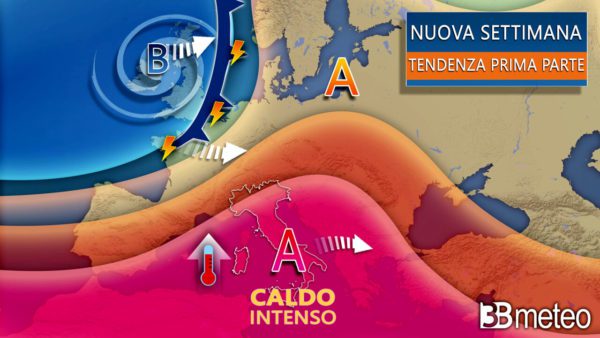 Meteo: "Si prevede un'imminente ondata di intenso caldo africano, con temperature elevate fino a 38-40°C"