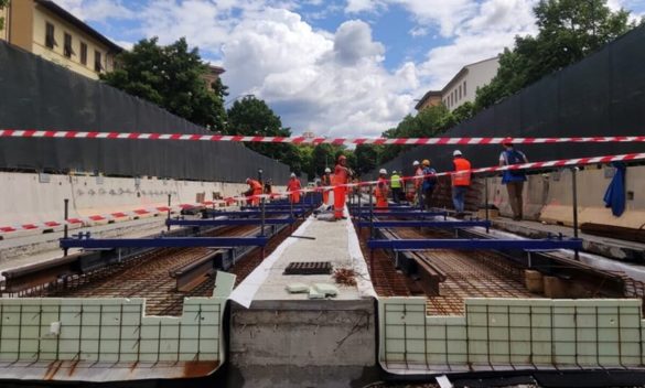 Cambiano i percorsi stradali a causa dell'avanzamento dei lavori della nuova fase dei cantieri della tramvia