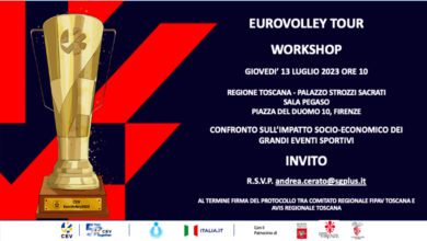 In arrivo a Firenze il Campionato Europeo di Volley femminile 2023, con affascinanti iniziative collaterali previste
