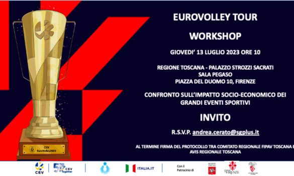 In arrivo a Firenze il Campionato Europeo di Volley femminile 2023, con affascinanti iniziative collaterali previste