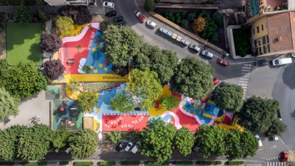 Arte urbana e filantropia: la rinascita della piazza - Progetto con la "piazza" / FOTO