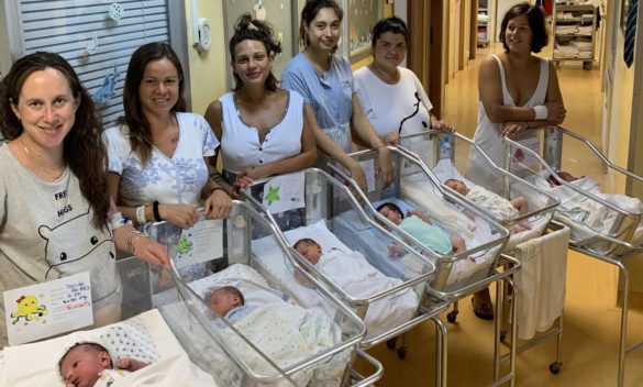 Isola d'Elba, un picco di nascite: un rush di 6 bambini in sole 48 ore presso l'ospedale di Portoferraio. La FOTO