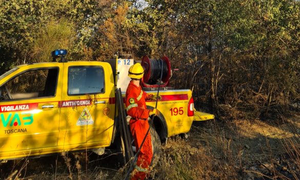 Rischio incendi: ecco il bilancio delle squadre di "angeli arancioni" di Castiglion Fiorentino