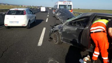 Incidente lungo la Fi-Pi-Li all'Interporto in direzione Livorno: 4 feriti e rallentamenti al traffico