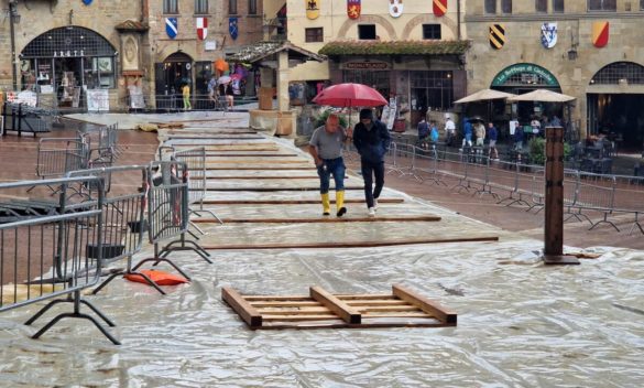 Unbreakable Rain: Il Maestro di Campo cancella le prove di domani a causa della pioggia battente