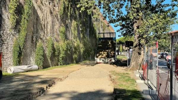 Avviati lavori per pista ciclabile via Contessa Matilde