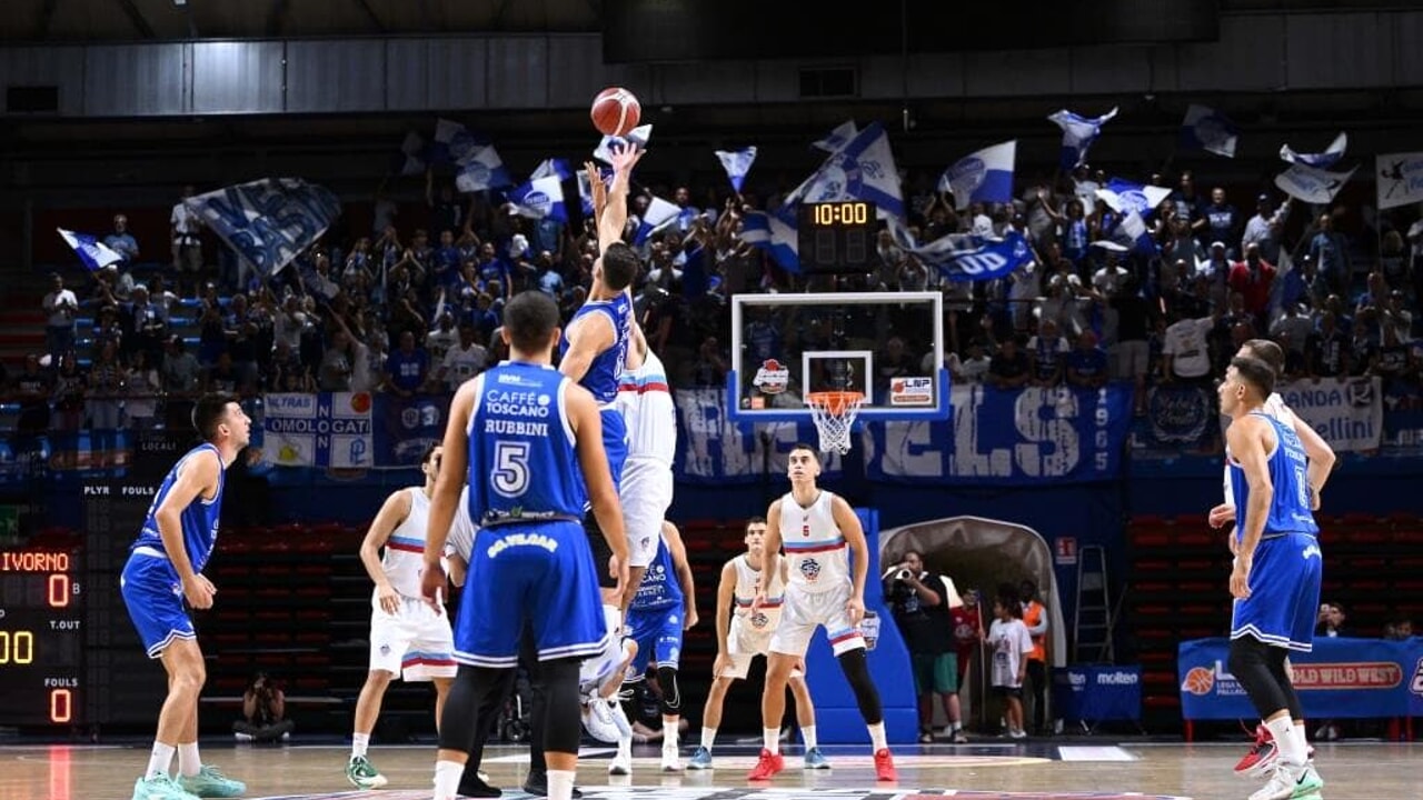 Basket, Supercoppa B, Caffè Toscano Pielle Livorno-NPC Rieti, diretta streaming.