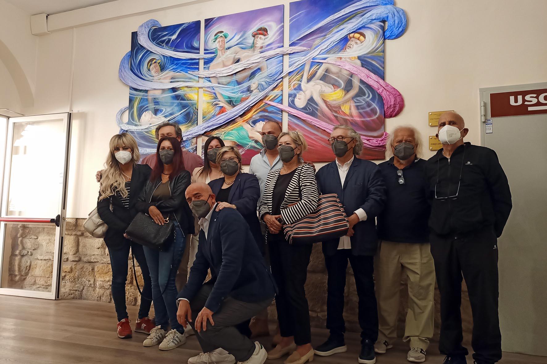 Casa di Riposo "Fossombroni" ospita una nuova opera d'arte.