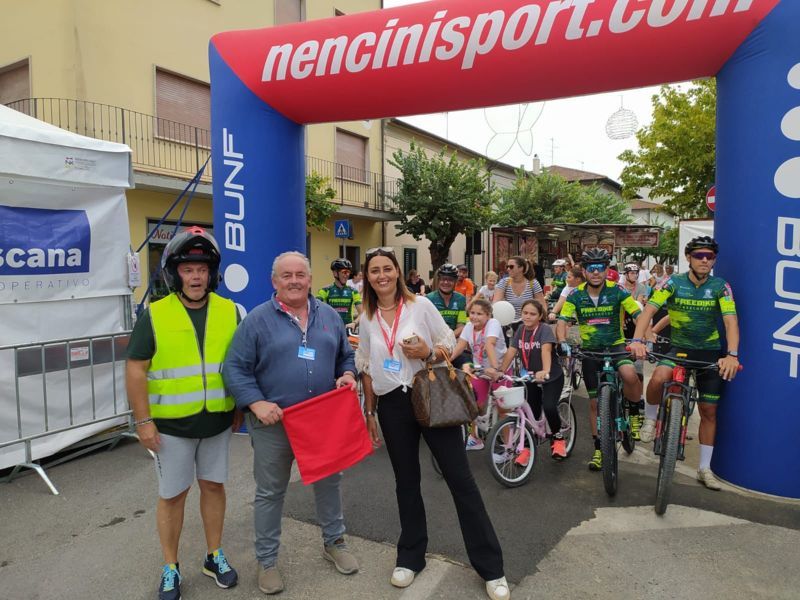 Casalguidi, successo per la Biciclettata del sorriso