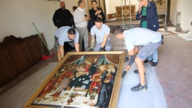 Chiesanuova, restauro pala d'altare di San Donato - Il Gazzettino del Chianti