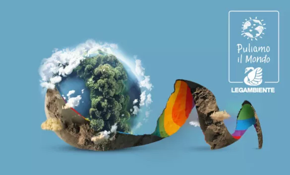 Puliamo il Mondo, logo Legambiente 2023