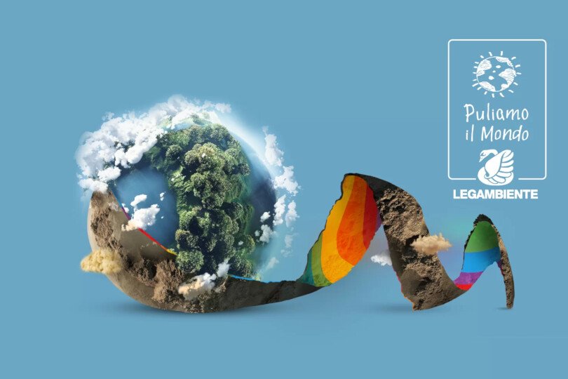 Puliamo il Mondo, logo Legambiente 2023