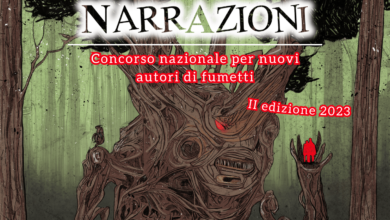 Concorso NarrAzioni a Lucca per giovani autori di fumetti under 35.