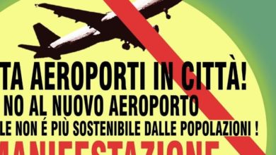 Corteo a Firenze per 'Basta aeroporti in città', 8 linee trasporto pubblico deviate.