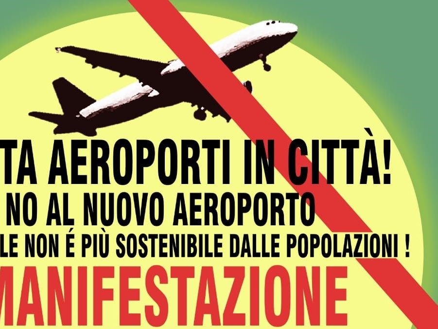 Corteo a Firenze per 'Basta aeroporti in città', 8 linee trasporto pubblico deviate.