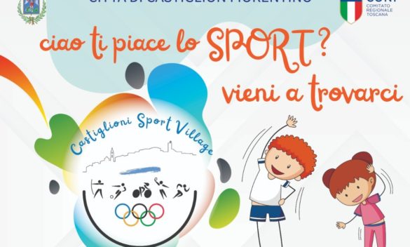 Domani apertura del Castiglioni Sport Village ad Arezzo