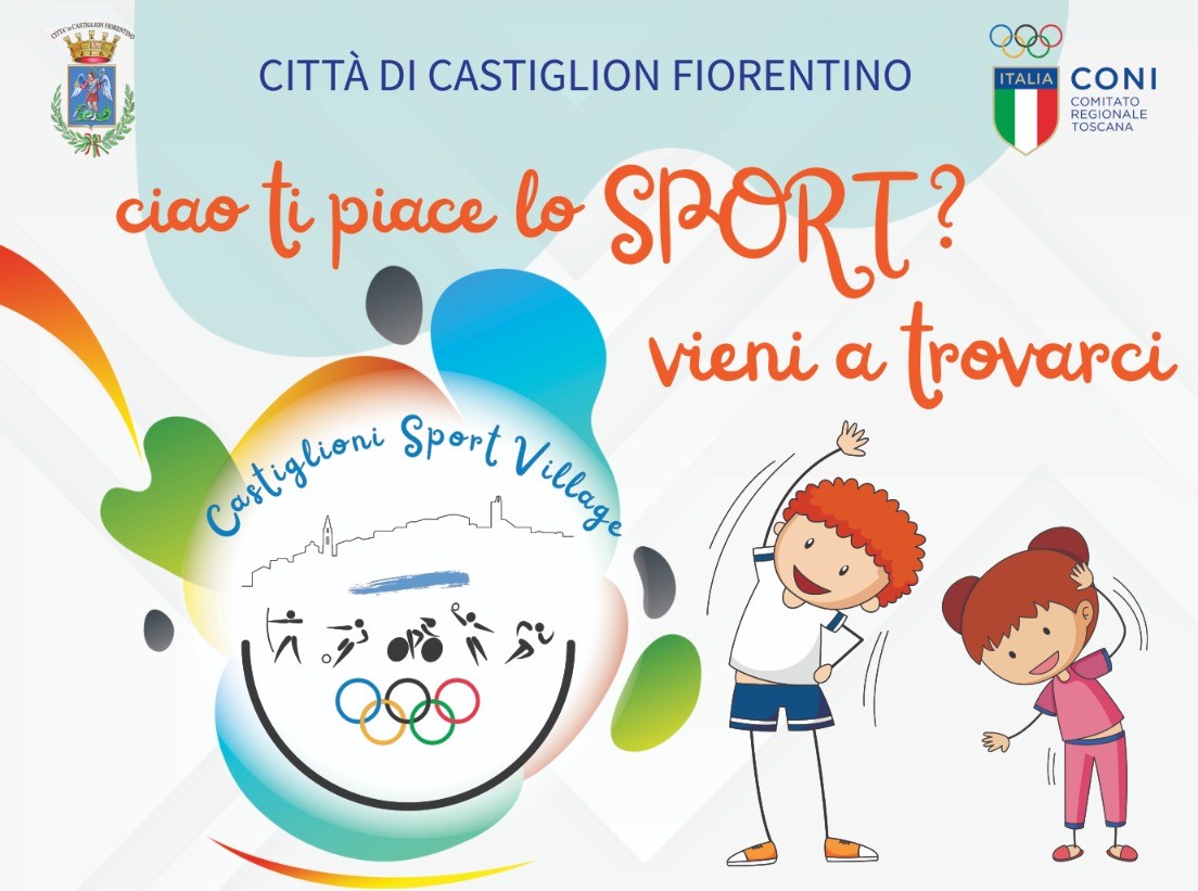 Domani apertura del Castiglioni Sport Village ad Arezzo.