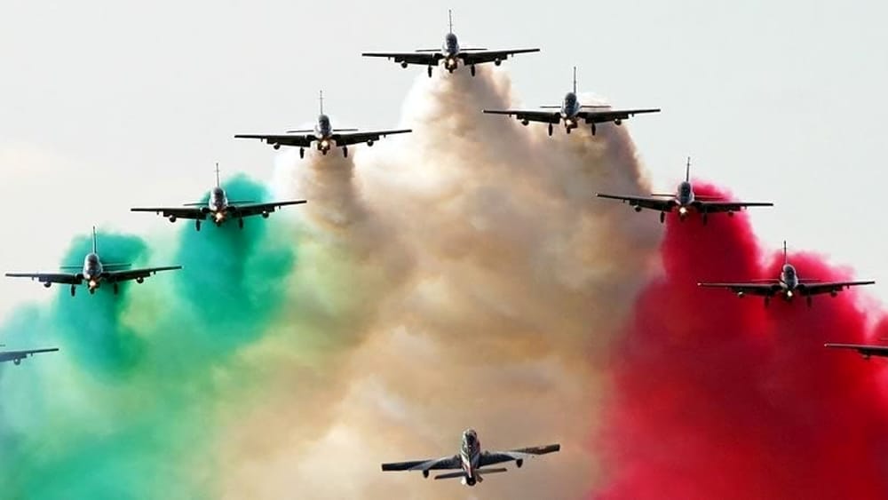 Esibizione Frecce Tricolori spostata e annullata.